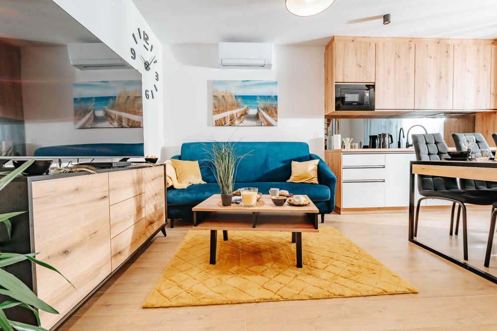Nowe, całoroczne ogrzewane apartamenty nad morzem "Cisza i morze Sea &