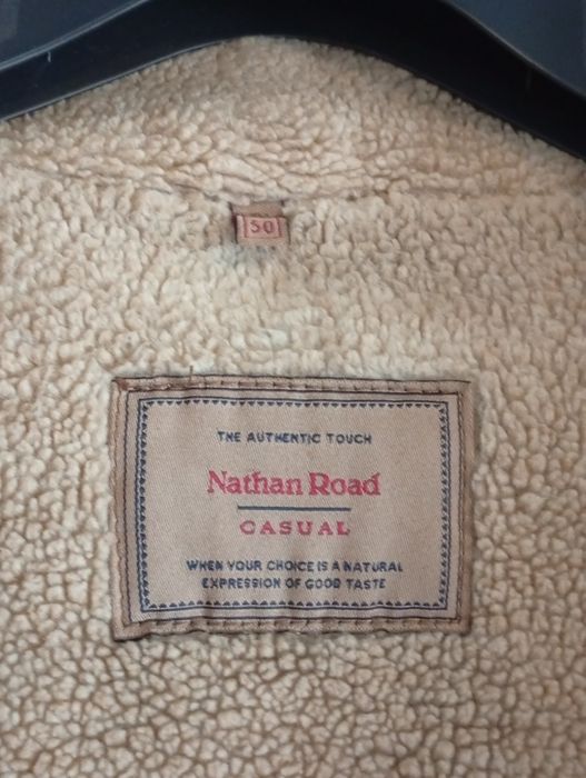 Casaco pele e carneira