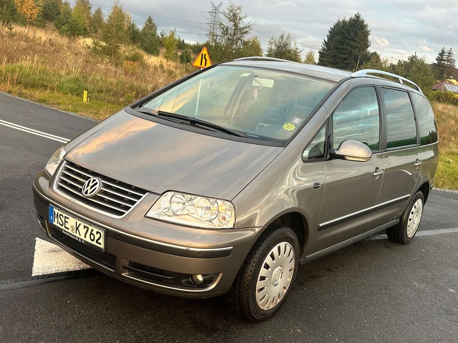 Volkswagen Sharan 7 osobowy+Stan Bdb+Bezwypadkowy+Regularny serwis