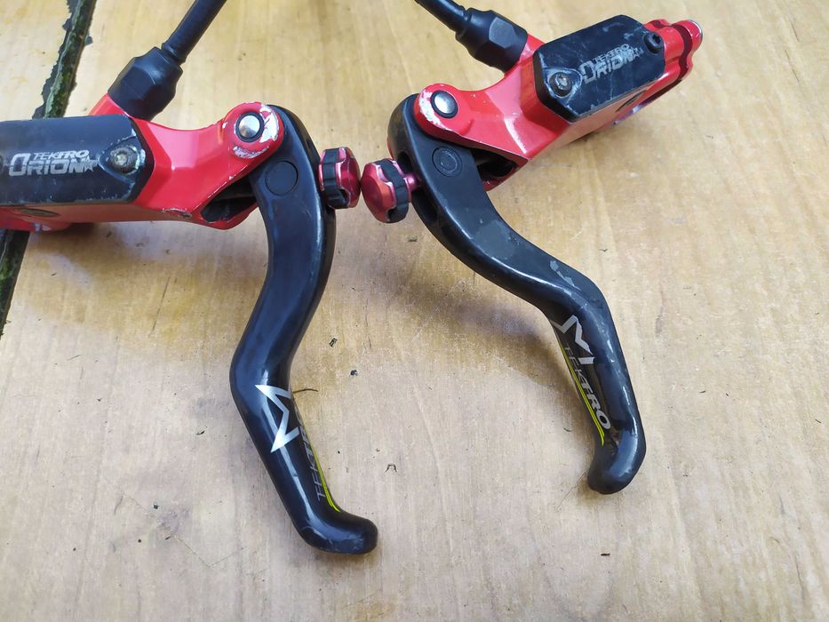 Tektro ORION hamulce tarczowe hydrauliczne  Alu/Carbon dł. 79/150cm PM