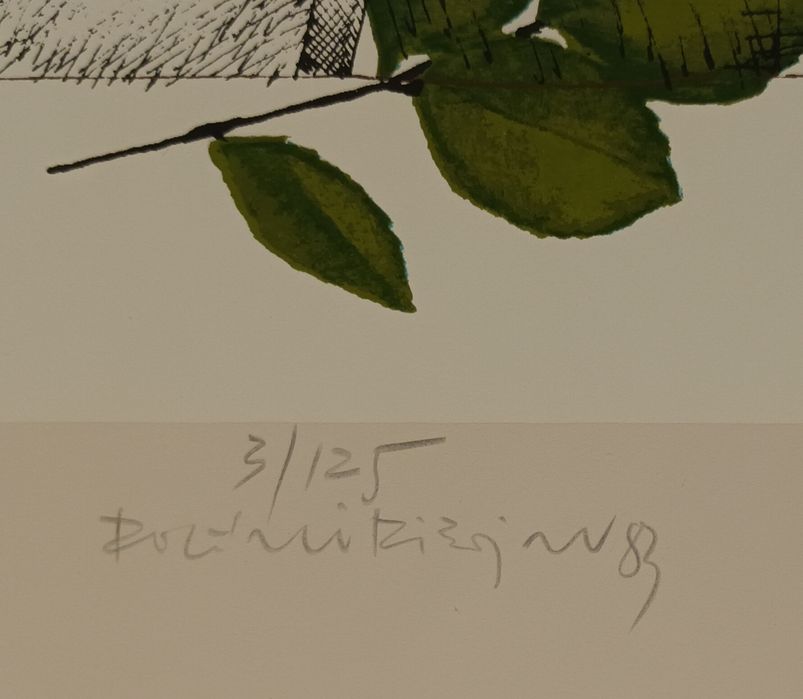 Serigrafia de Rogério Ribeiro