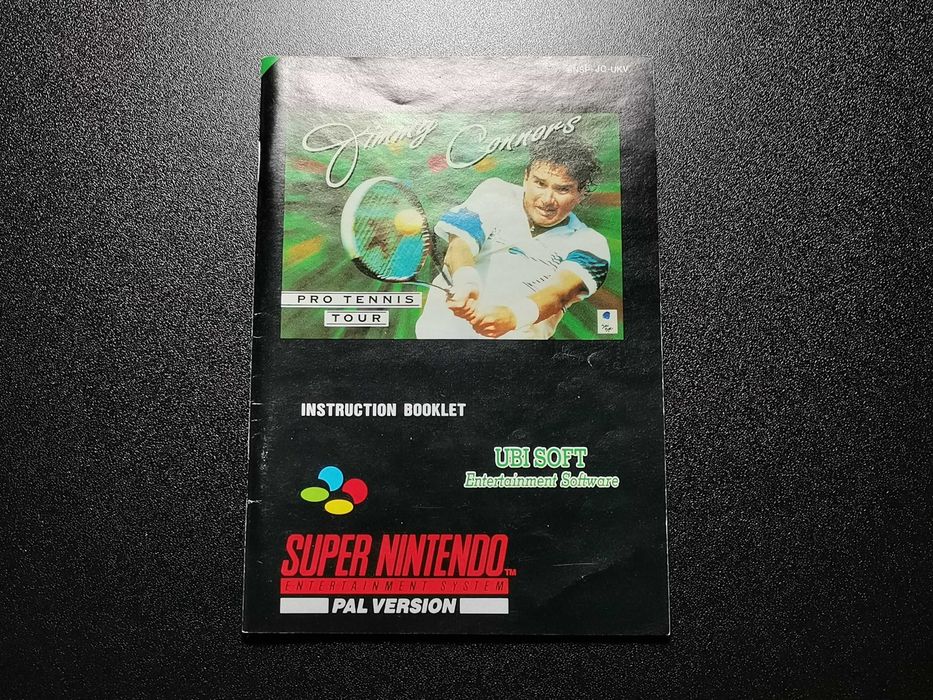 Super Nintendo Jimmy Connors Pro Tennis Tour