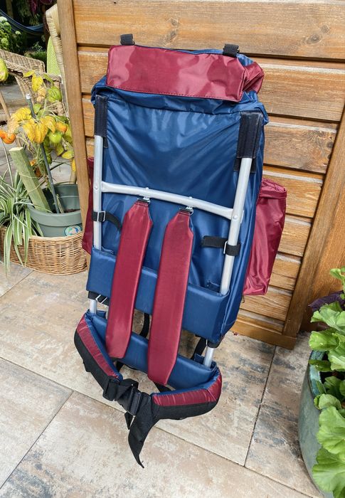 Plecak na stelażu turystyczny polski polska produkcja raz uzyty