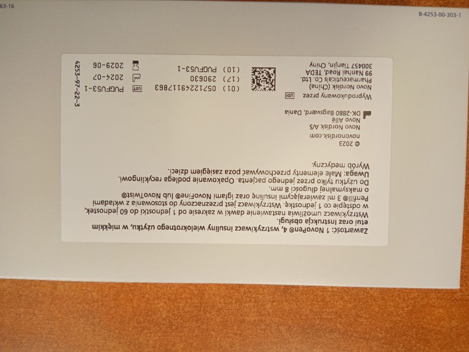 NovoPen 4 nowy wysyłka srebrny