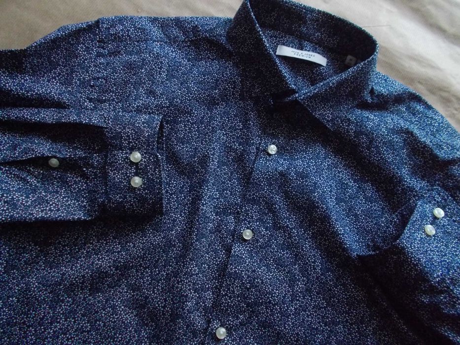 JACK&JONES PREMIUM, Designerska Koszula Męska M 40 cm Dania