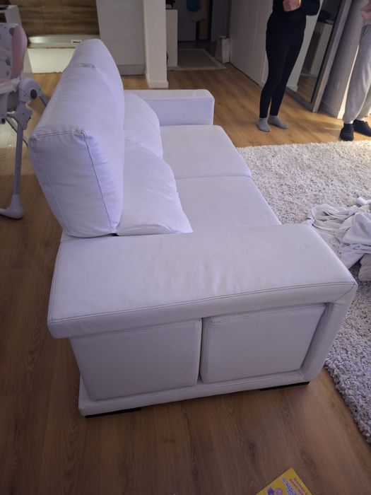 Sofa em pele otimo estado