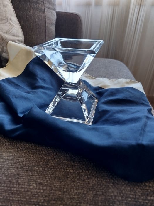 Castiçal em cristal