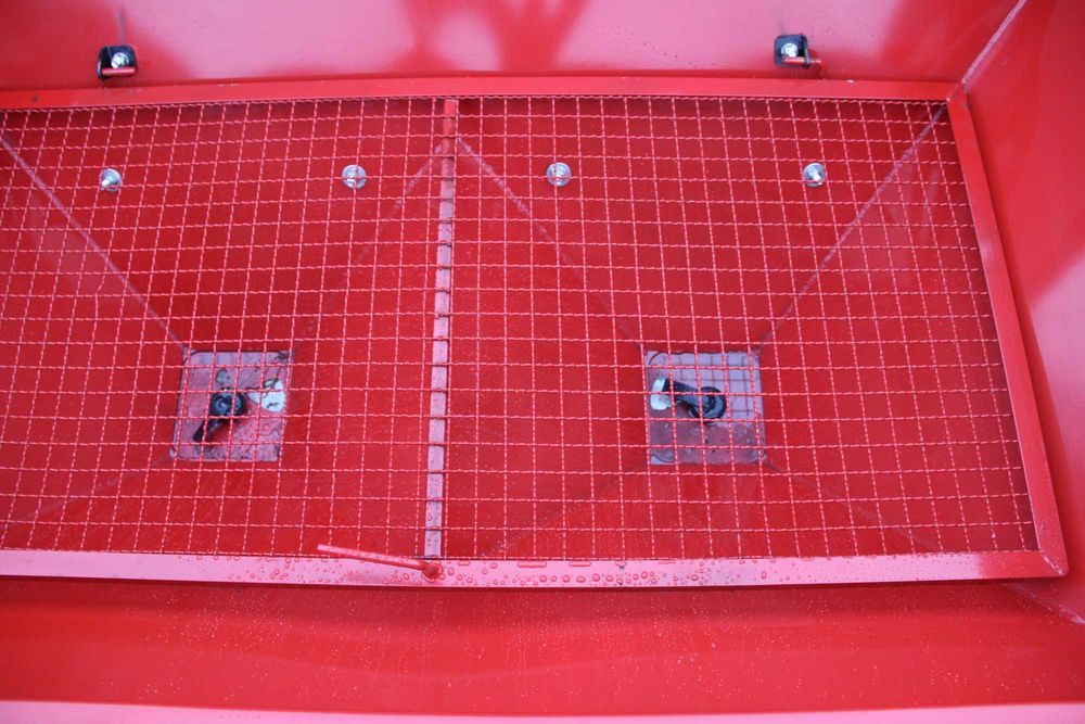 Rozsiewacz do nawozu dwutarczowy nowy model  siewka lej strumyk TYTAN