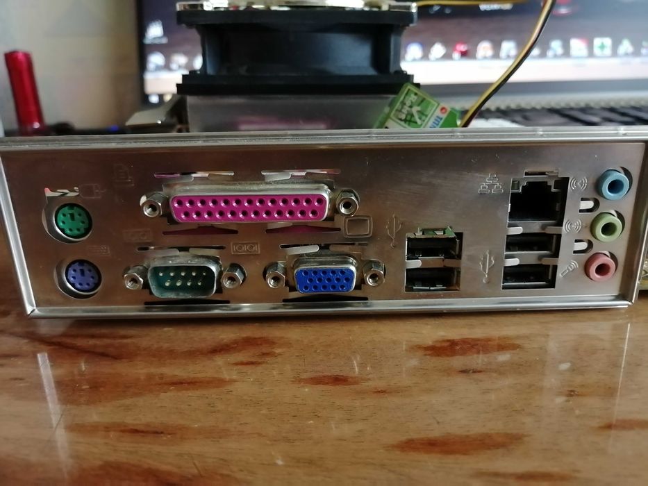 Комплект Asus M2A-MX + процессор АМД + память