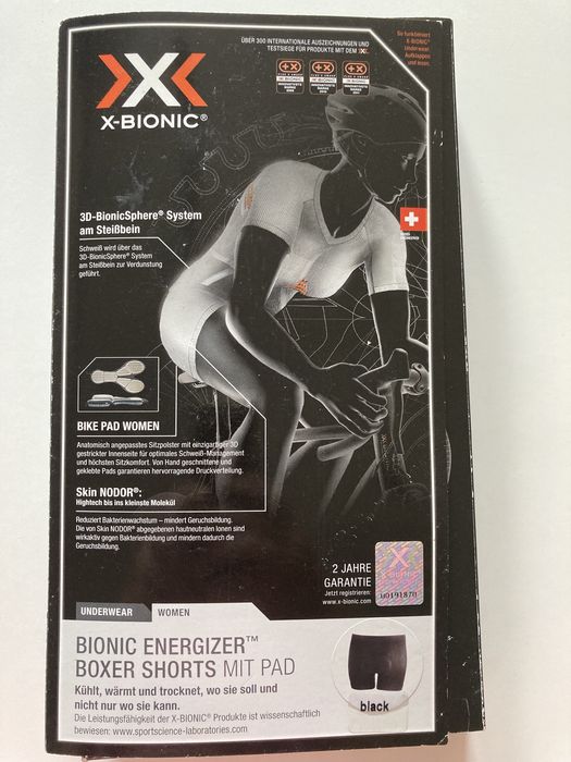 Spodenki rowerowe x-bionic energizer L / XL damskie
