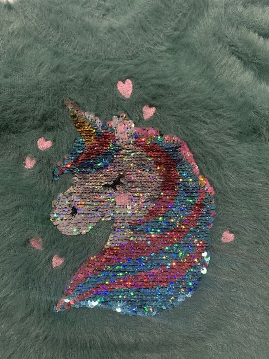 Светр травка Єдиноріг