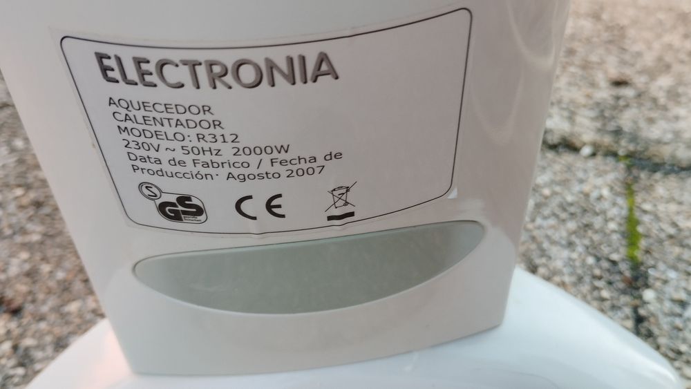 Termoventilador ótimo  para quartos  de banho