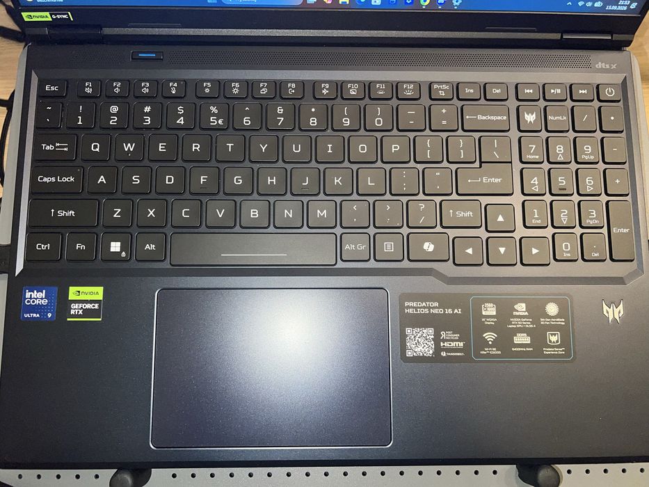 Predator Acer helios neo 16 AI