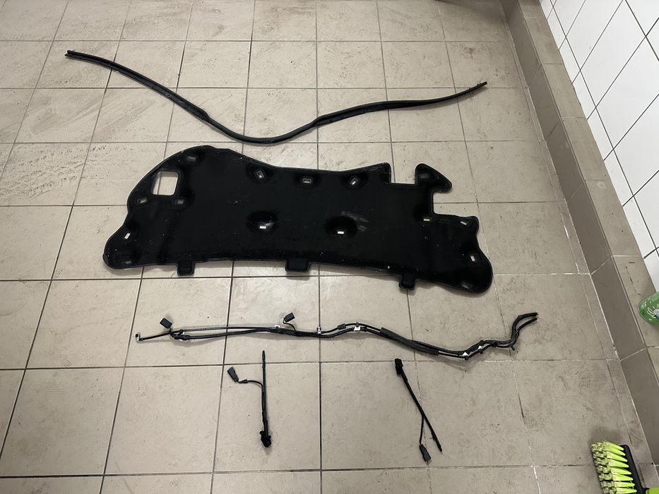 Ford edge обесшумка капота, уплотнитель, шланги омывателя стекла