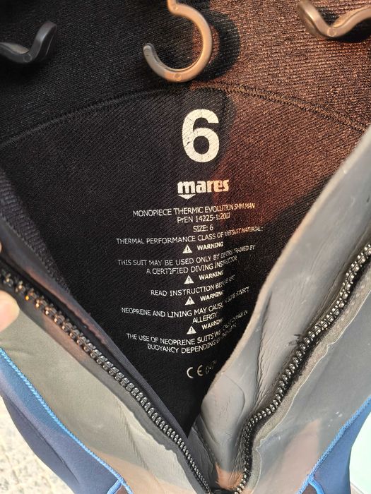 Fato de Mergulho Mares Evolution – Muito Bom Estado