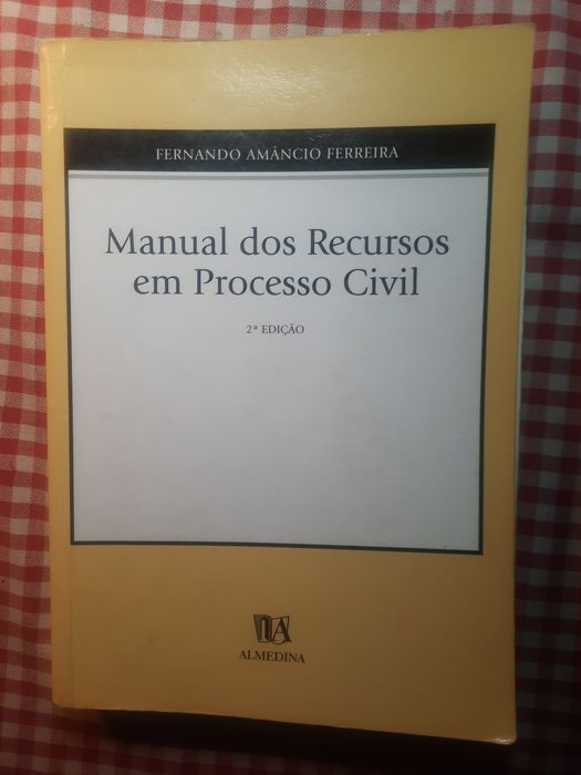 Manual dos Recursos em Processo Civil 2 edição Fevereiro 2001