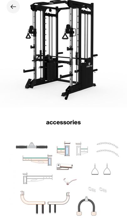 Rack exercicio ginasio