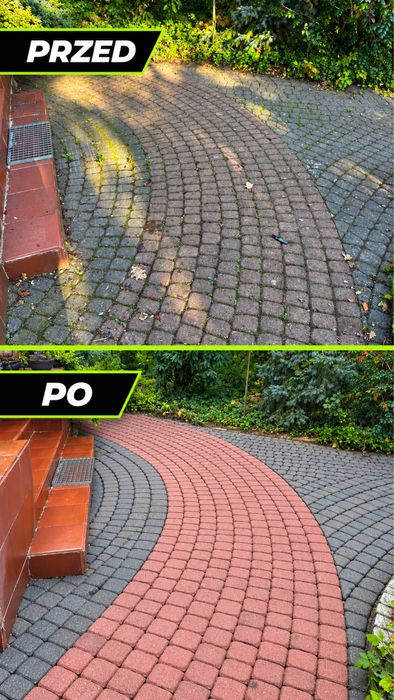 Czyszczenie impregnacja kostki brukowej, elewacji i dachów | Darmowa wycena | ceny już od 7,99 zł/m2 Piła