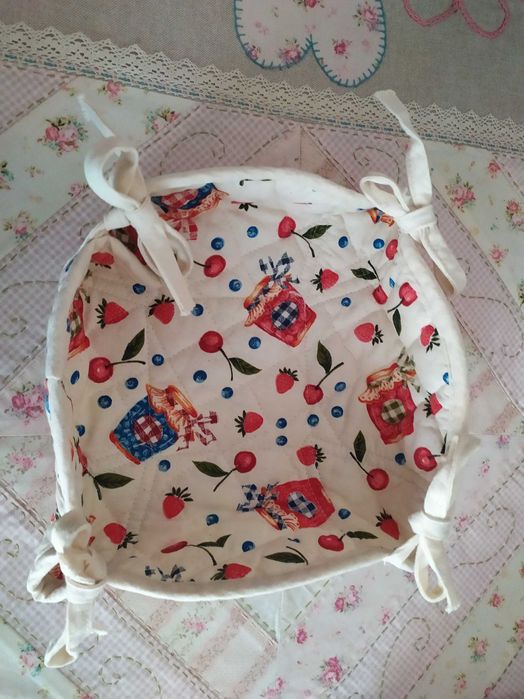 indiviuais com cesto para o pão!