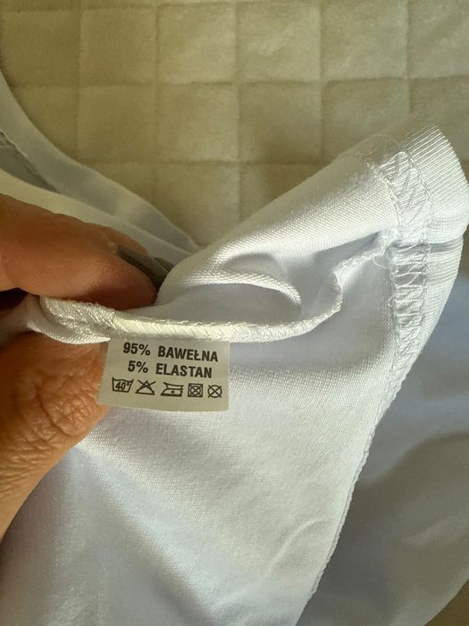 Bluza biała Barbie 134 – nowa (bez metki)