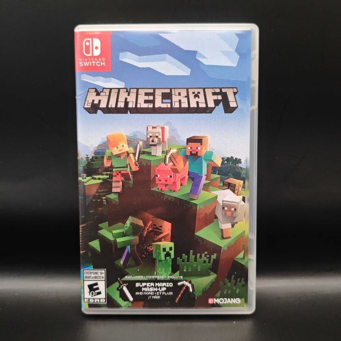 DRUKOWANA OKŁADKA | Minecraft Nintendo Switch