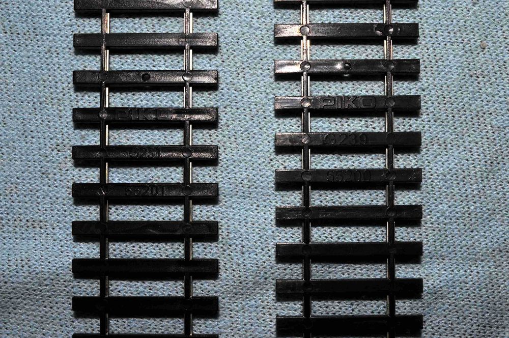 Pack de 5 linhas retas PIKO G239 HO (Ref 55200)