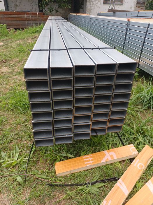 Profil zamknięty ocynkowany 80x40x2.5mm hala wiata łata łaty 6 i 7.5m