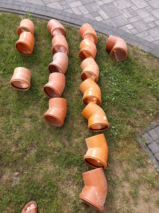 Kolanka kanalizacyjne 160mm.