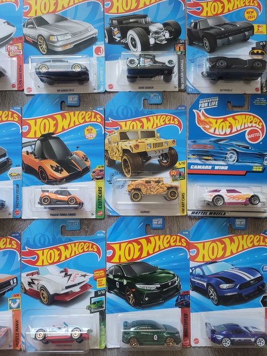 Hot Wheels Mustang Honda Camaro Batman