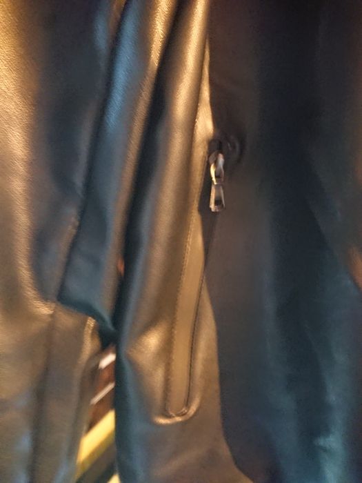 Casaco imitação pele homem