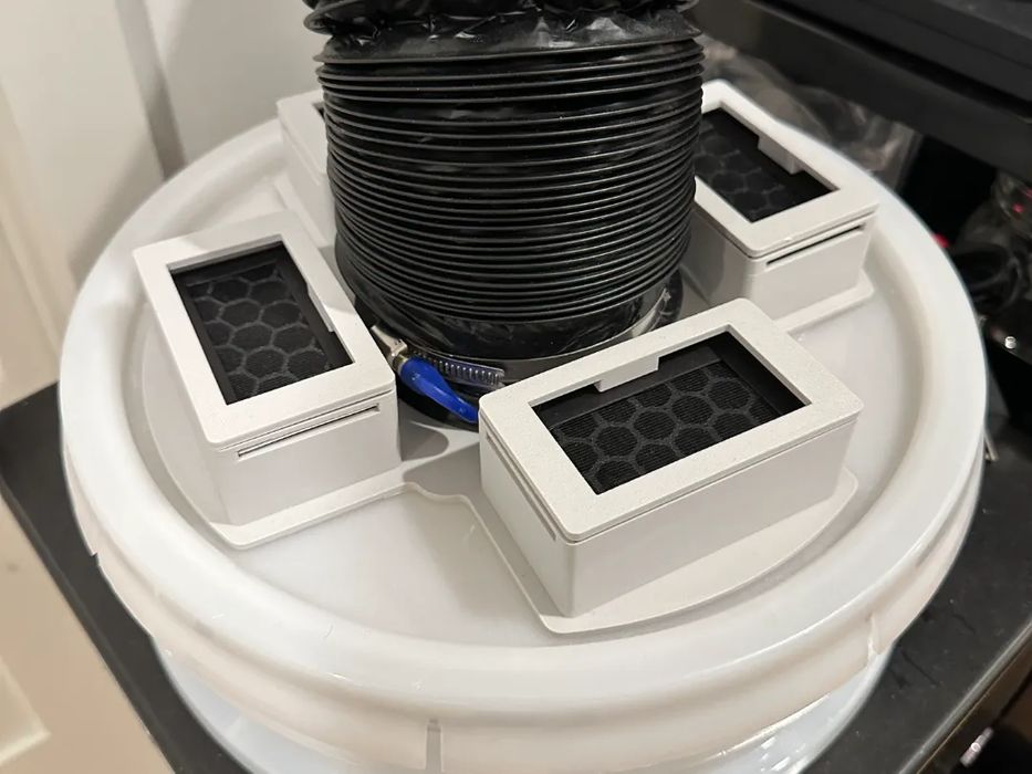 Cabine de Pintura com Filtro para Aerógrafo 2.0