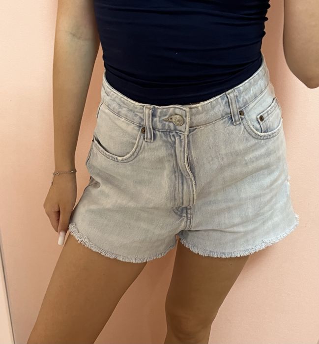 джинсові шорти zara, 36 розмір