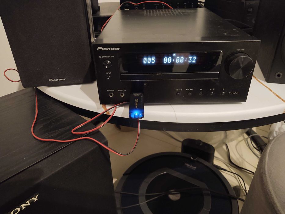 Mini wieża Pioneer aux cd usb