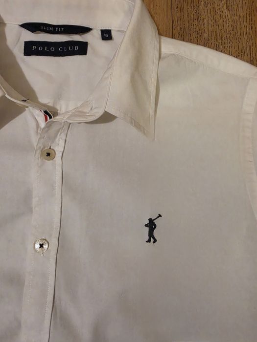 Koszula Polo Club rozm.M slim fit