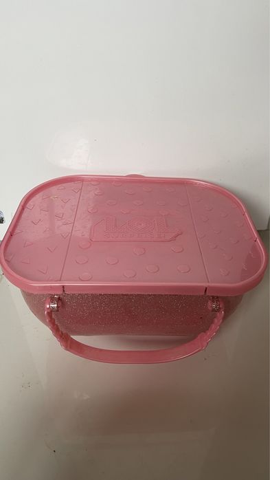 Капсулы Lol Лол кукула чемодан розовый контейнер для игрушек киндер