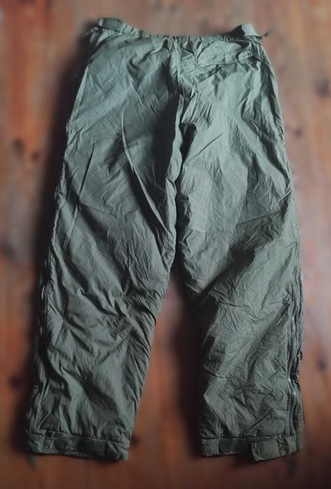 Brytyjskie kontrakt spodnie ocieplacze, wierzchnie, rozm. 90/80 Large