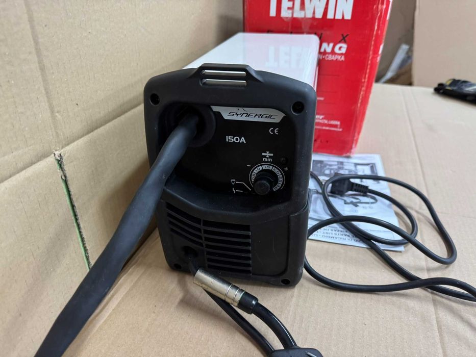Telwin Bimax 140i Synergic Spawarka druciana do strumienia spawalnic