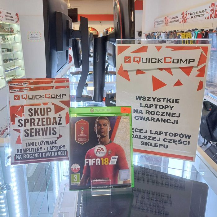 Gra XBOX ONE / X Series Fifa 18 Gwarancja 1 Rok QUICK-COMP