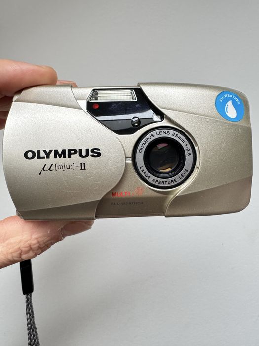 Olympus mju-|| pracujący Pokrowiec na paski oryginalny