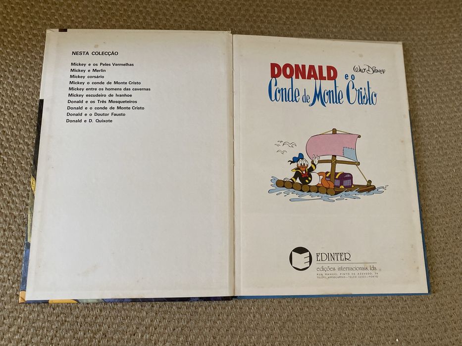 Donald e o Conde de Monte Cristo - Walt Disney