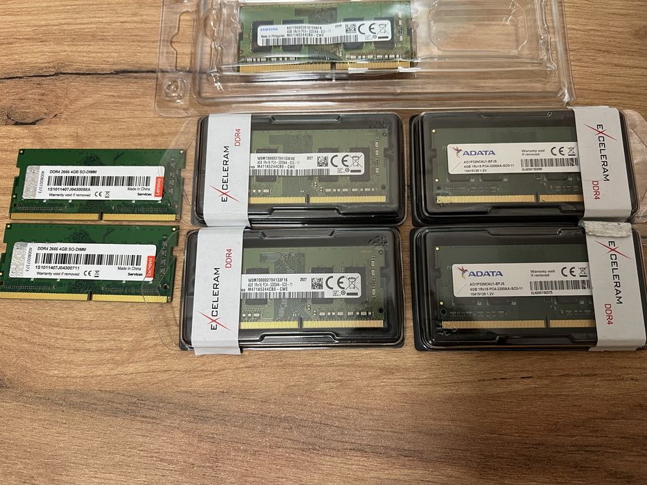 DDR4 4gb 3200 2666 2133 Mhz Ram 2x4