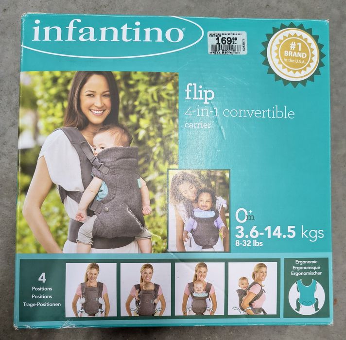 Nosidełko dla dzieci Infantino flip in 1 jak nowe