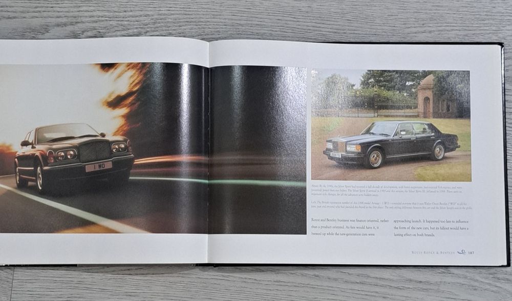Livro "Rolls Royce & Bentley"