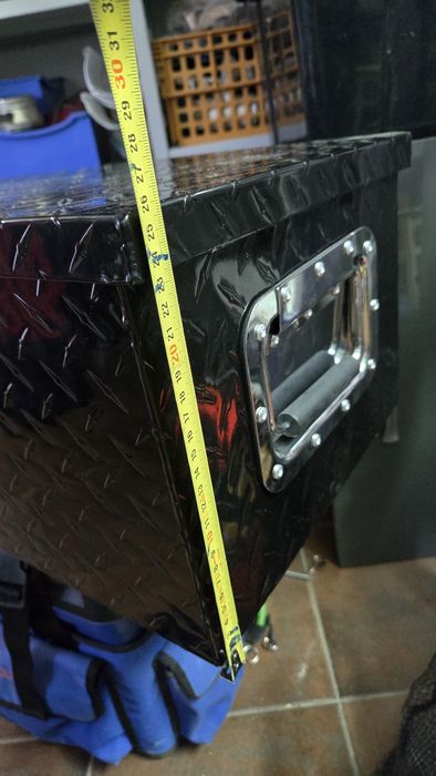 Caixa Metalica Nova com fechadura