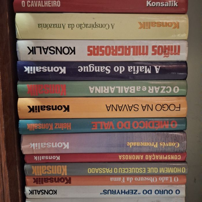 33 Livros Konsalik  - Colecção  Circulo de Leitores