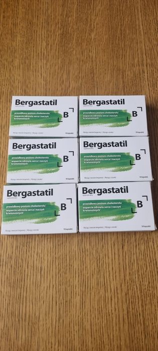 Bergastatil 60szt. Suplement diety na cholesterol