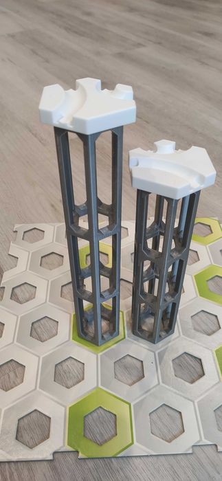 Podpórki do Gravitrax – dwa elementy zamiast 45 oryginalnych płytek