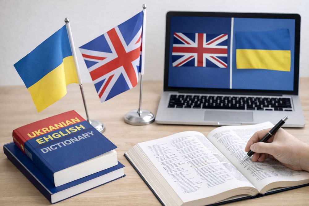 Презентації на замовлення, послуги перекладача