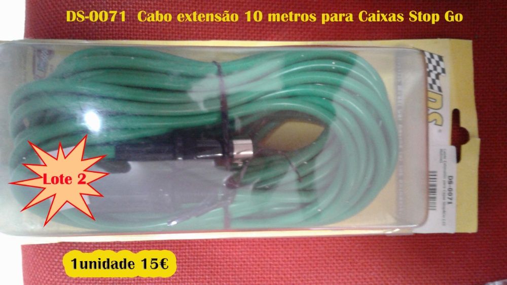 Cabos DS Conta Voltas e Pontes de Led´s pista SlotCars