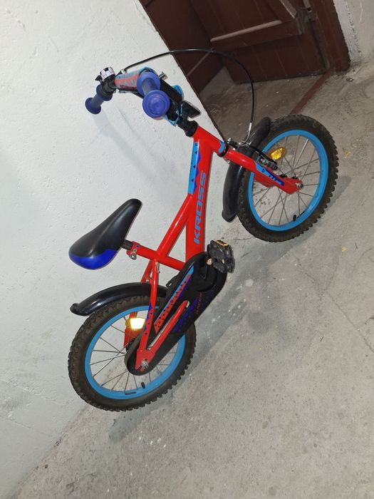 Kross Racer 3.0 16" czerwony - rower dziecięcy używany